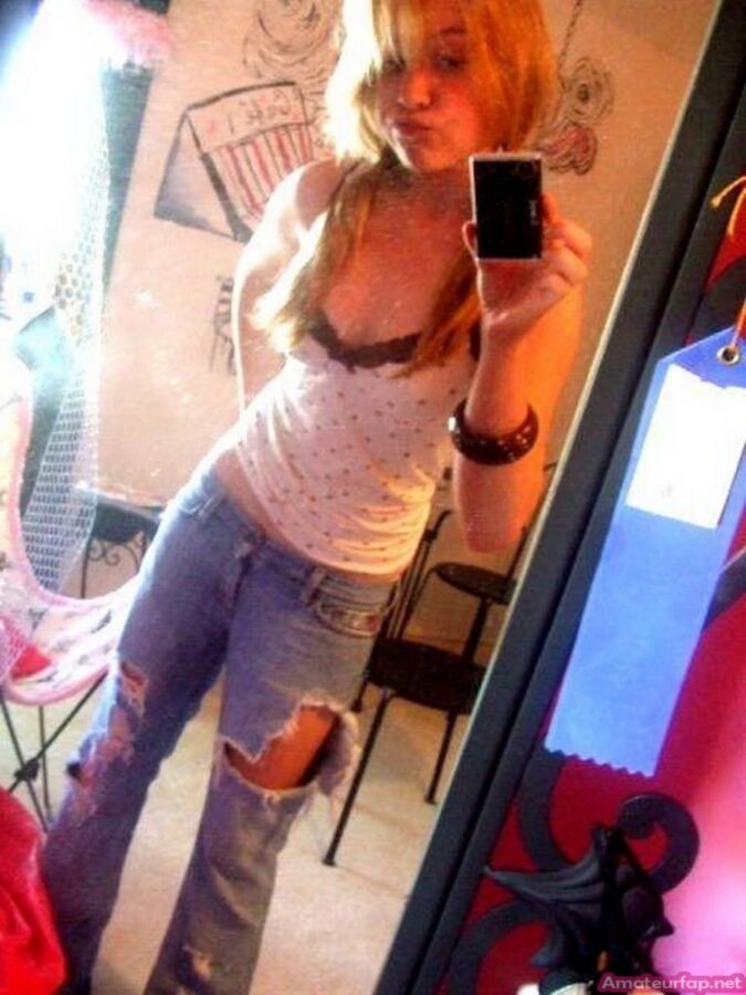 Free porn pics of Blonde Teen Hot Selfies 24 of 40 pics
