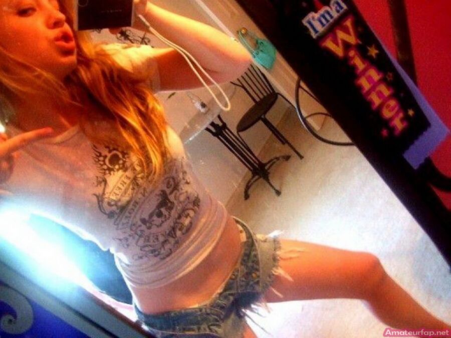 Free porn pics of Blonde Teen Hot Selfies 21 of 40 pics