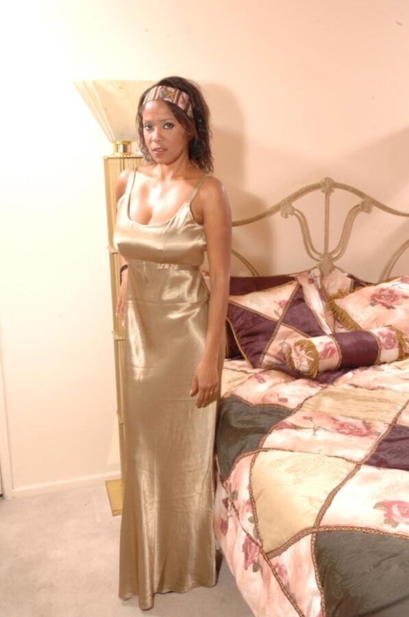 Free porn pics of Jeanni Pepper Golden Dress 4 of 160 pics