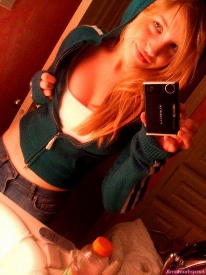 Free porn pics of Blonde Teen Hot Selfies 23 of 40 pics