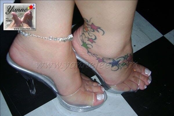 Free porn pics of Yanne - Latina Feet in Platform Heels 8 of 16 pics