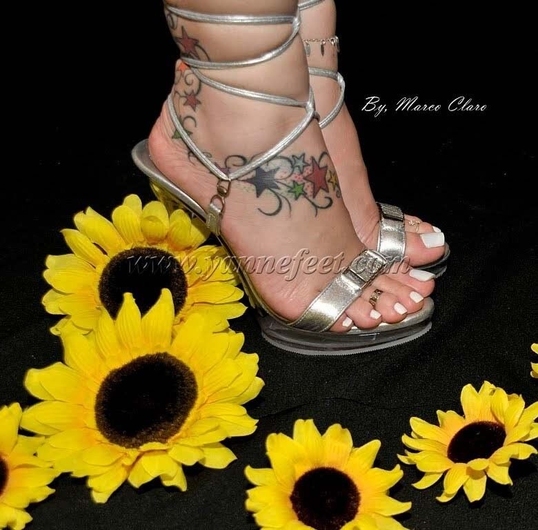 Free porn pics of Yanne - Latina Feet in Platform Heels 13 of 16 pics