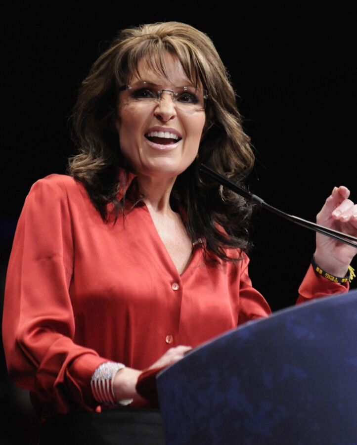 Free porn pics of Conservative Sarah Palin never fails to make me cum 14 of 35 pics