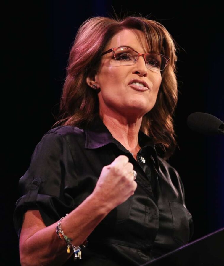Free porn pics of Conservative Sarah Palin never fails to make me cum 2 of 35 pics