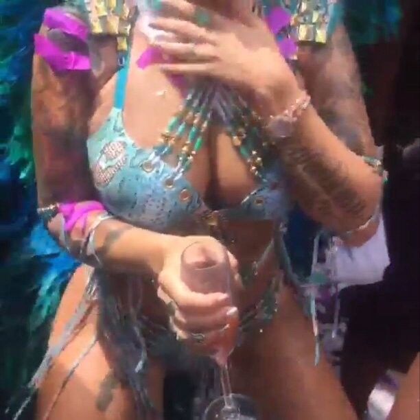 Free porn pics of Amber Rose in Sexy Attire from Festiva tits boobs ass celebrity  7 of 11 pics