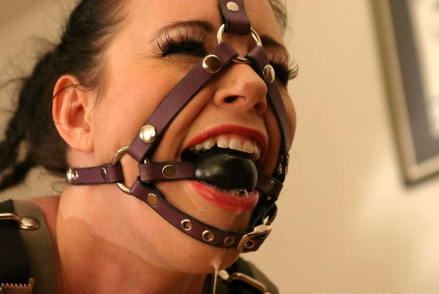 Free porn pics of Drooling gagged babes 16 of 78 pics