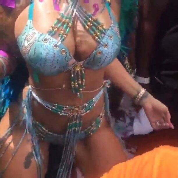 Free porn pics of Amber Rose in Sexy Attire from Festiva tits boobs ass celebrity  10 of 11 pics