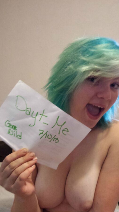 Free porn pics of Dayt Me - Blue haired amateur 16 of 52 pics