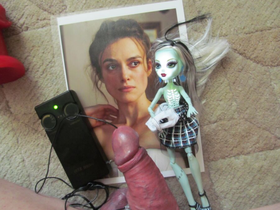 Free porn pics of Cum on Keira Knightley and the new Monster doll 8 of 20 pics