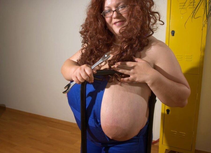 Free porn pics of Therese Redhead Big Tits SSBBW 6 of 209 pics