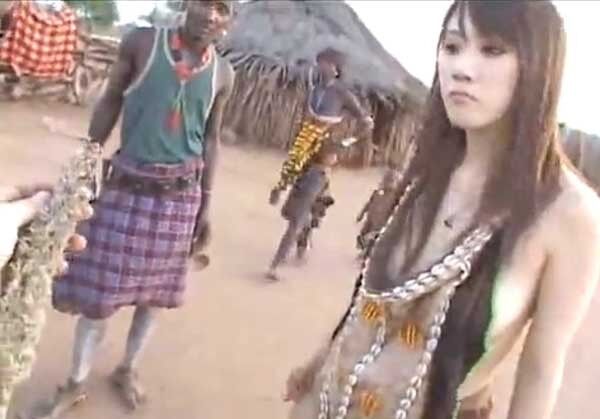 Free porn pics of Japanese tourist in Africa ritually fucked 1 of 14 pics