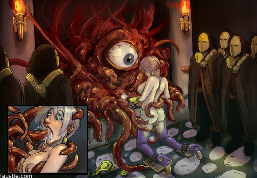 Free porn pics of The Horror ART of FAUSTIE!!  TENTACLEMONSTERPORN XXX 9 of 119 pics