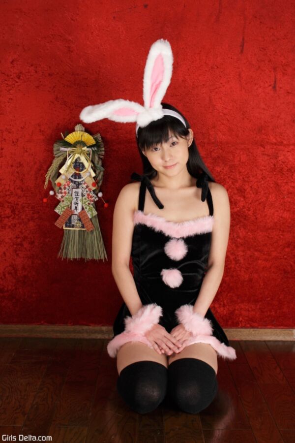 Free porn pics of Asian cosplay rabbit showing her pussy 4 of 4 pics