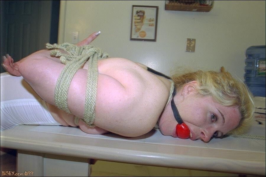 Free porn pics of Bad moms with red ball gag in fixed positions 14 of 75 pics