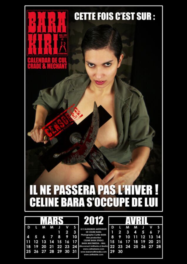 Free porn pics of Celine Bara hairy french pornstar atheist and antitheist calenda 15 of 33 pics