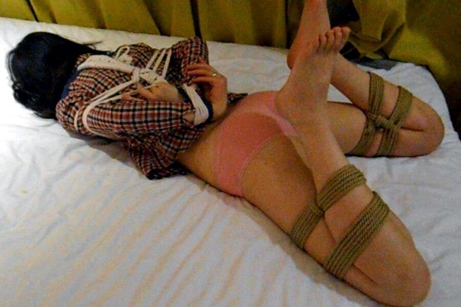 Free porn pics of Chinese GIrls Tightly Hogtied 2 of 46 pics