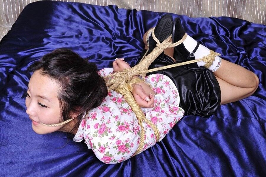 Free porn pics of Chinese GIrls Tightly Hogtied 19 of 46 pics