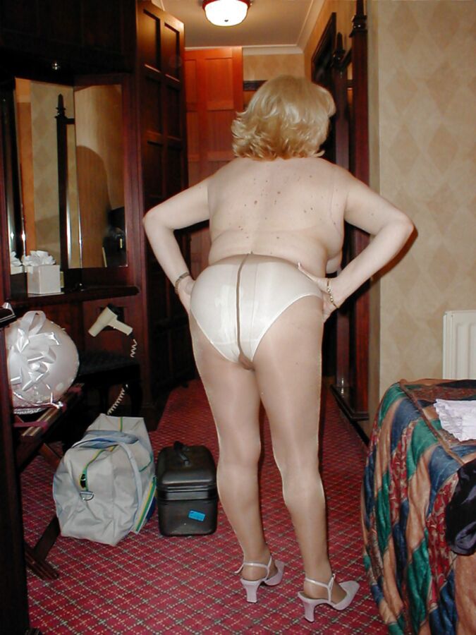 Free porn pics of old and fat in pantyhose 12 of 32 pics