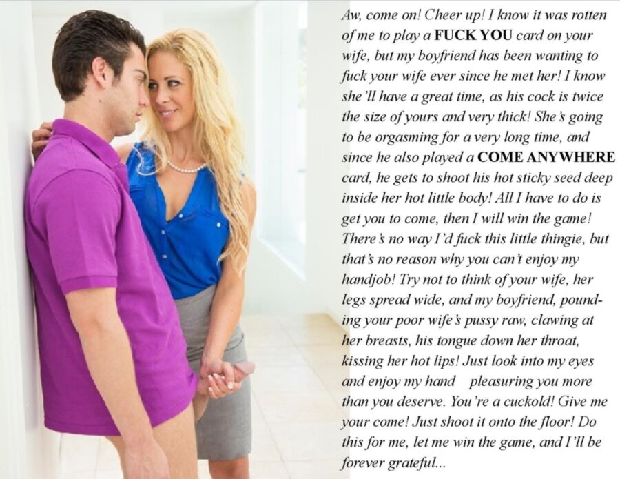 Free porn pics of Introducing a NEW Card Game: Cuckold Cards! 8 of 20 pics