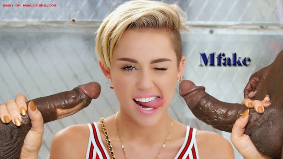 Free porn pics of Miley Cyrus dirty fakes 12 of 35 pics