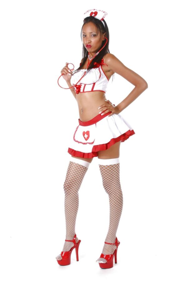 Sexy Ebony Nurse 46