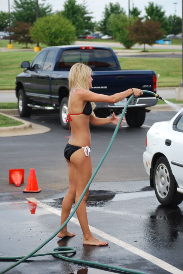 Free porn pics of Amateur bikini car wash 23 of 612 pics