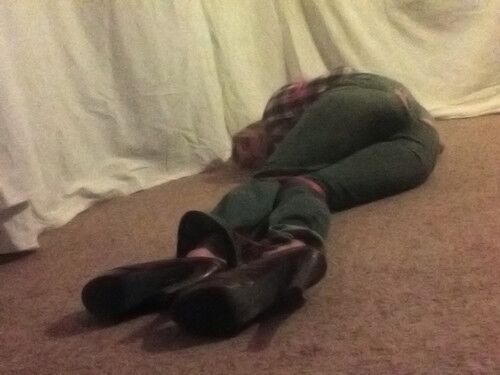 Free porn pics of amateur drunk slut passed out and tied up on the floor 2 of 11 pics