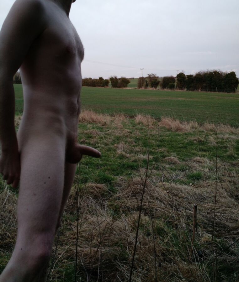 Free porn pics of Me naked by a barn in the countryside 20 of 21 pics
