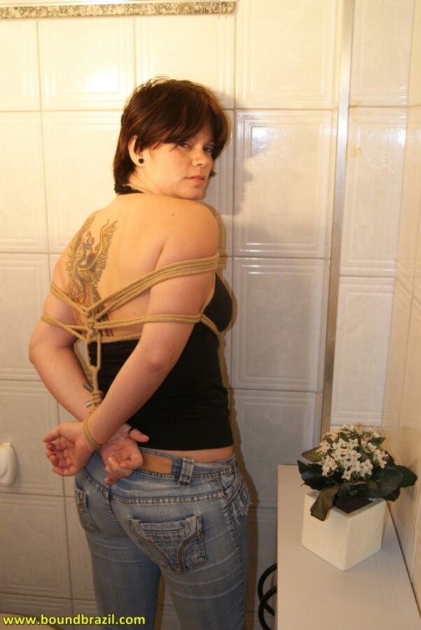 Free porn pics of with his hands tied behind his back 15 of 64 pics