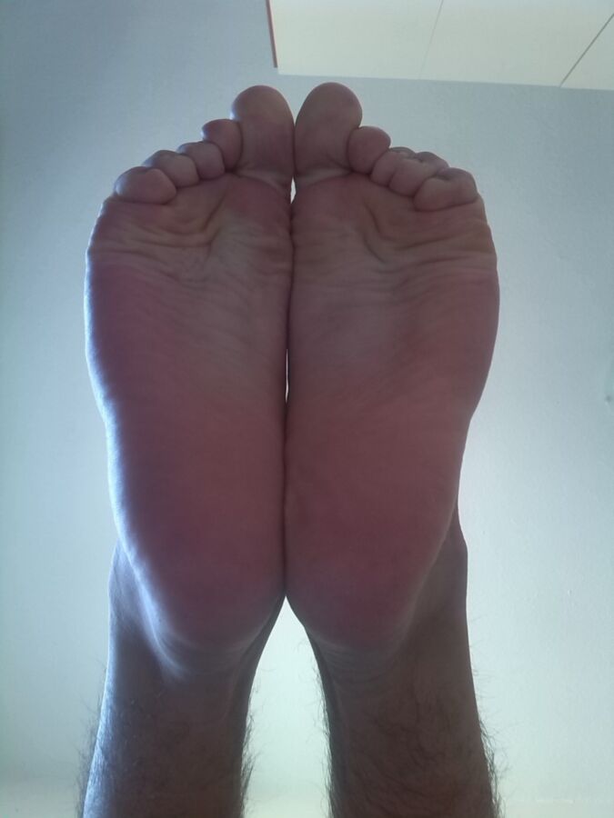 Free porn pics of My tender, soft, wrinkled soles 4 of 40 pics