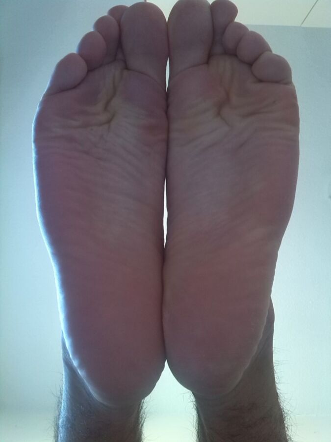 Free porn pics of My tender, soft, wrinkled soles 21 of 40 pics