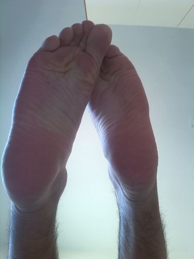 Free porn pics of My tender, soft, wrinkled soles 11 of 40 pics