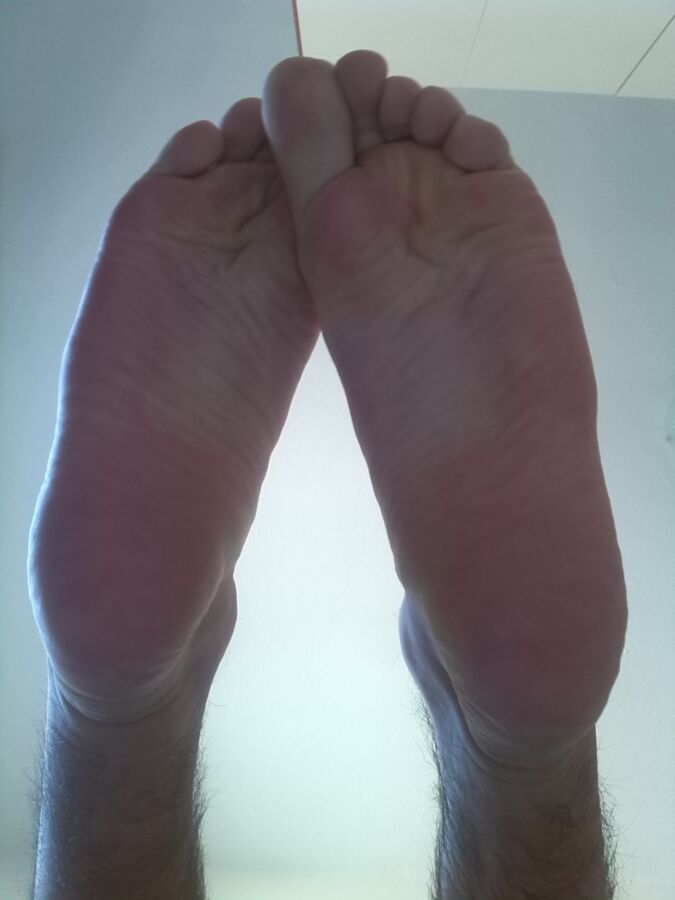 Free porn pics of My tender, soft, wrinkled soles 8 of 40 pics