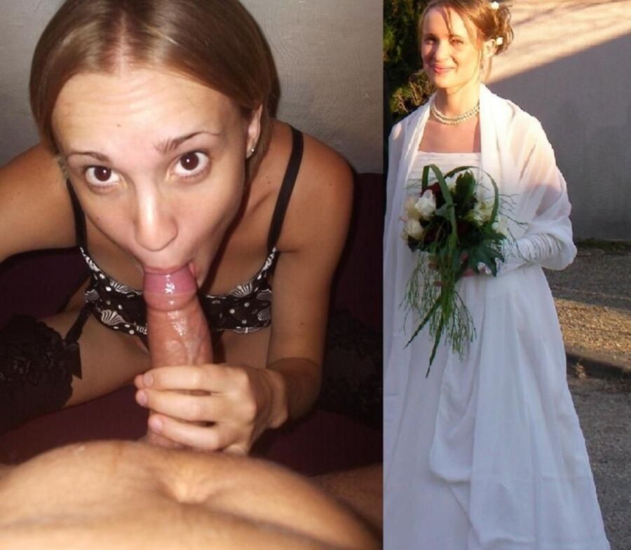 Free porn pics of Bride To Cocksucker - Real Amateurs Blowing! 11 of 35 pics