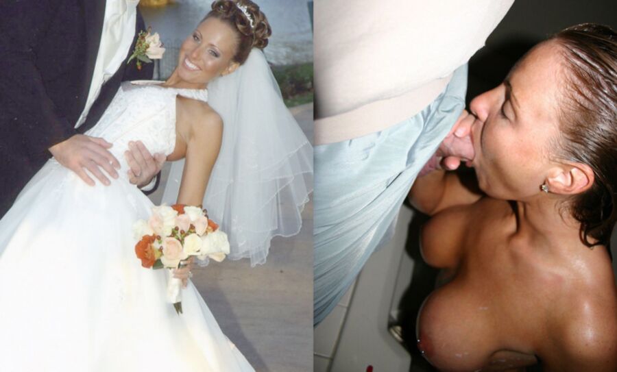 Free porn pics of Bride To Cocksucker - Real Amateurs Blowing! 8 of 35 pics