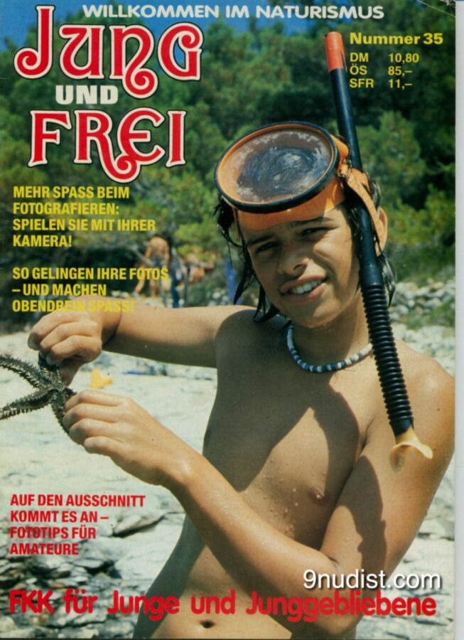 Free porn pics of Jung und Frei Family Nudist Magazines  2 of 8 pics