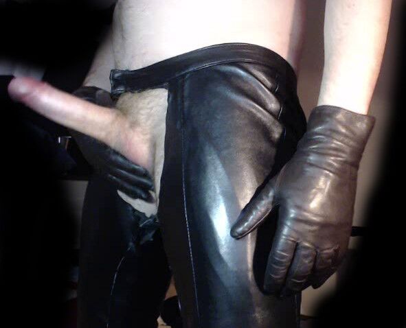 Free porn pics of Leather chaps 2 of 7 pics