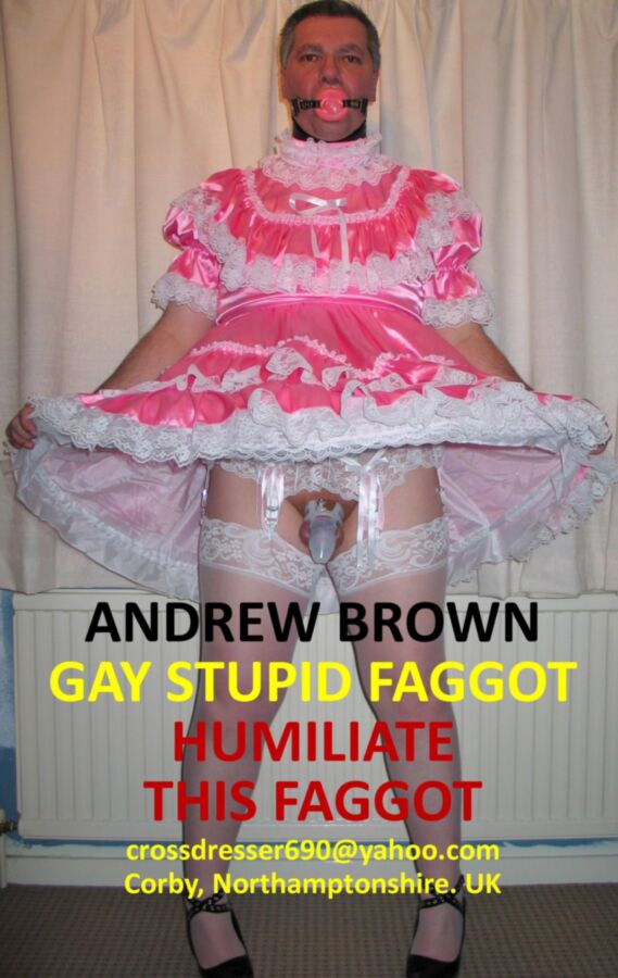 Free porn pics of GAY STUPID FAGGOT FOR REPOSTING AND HUMILIATION 2 of 9 pics