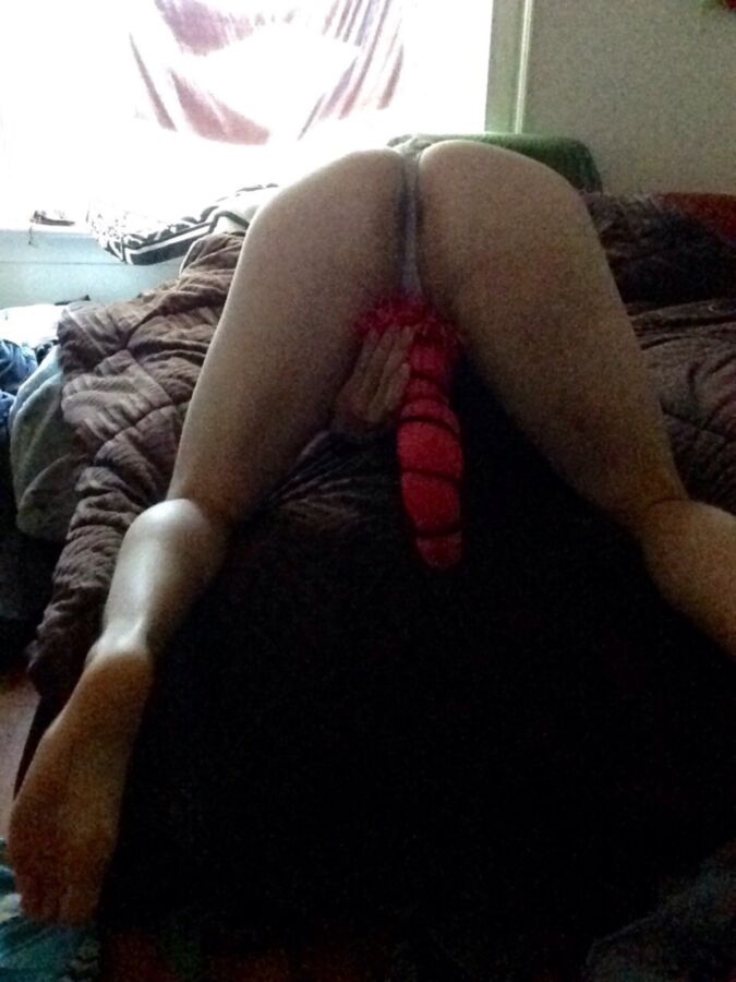 Free porn pics of Furry boi and new homeade toy ;) 5 of 16 pics