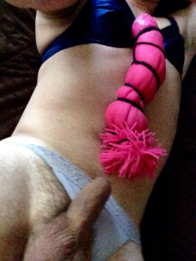 Free porn pics of Furry boi and new homeade toy ;) 9 of 16 pics