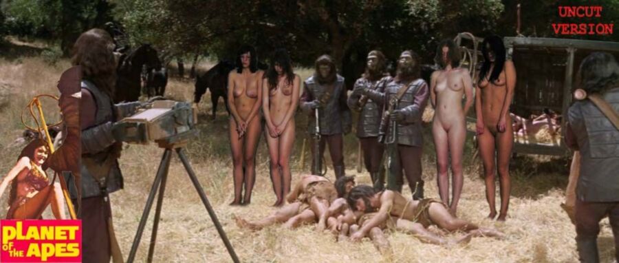 Free porn pics of Fake covers (Planet of the apes) 2 of 9 pics