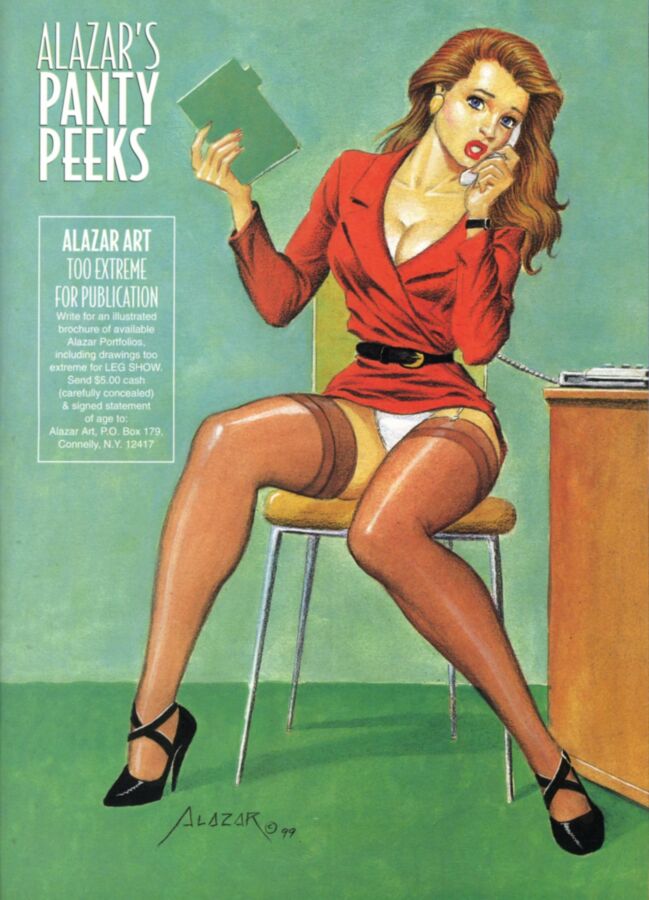 Free porn pics of Alazar - Panty Peeks - from LS magazine 23 of 25 pics
