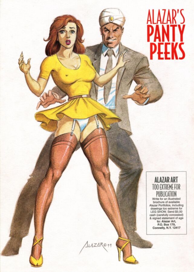 Free porn pics of Alazar - Panty Peeks - from LS magazine 1 of 25 pics