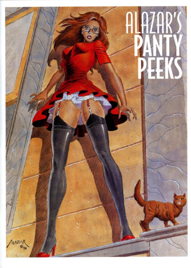 Free porn pics of Alazar - Panty Peeks - from LS magazine 9 of 25 pics