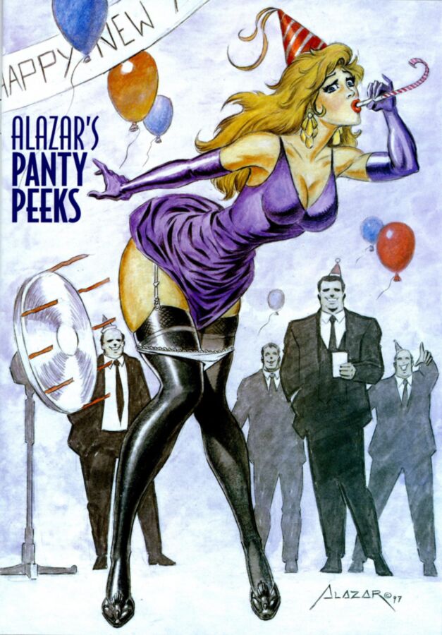 Free porn pics of Alazar - Panty Peeks - from LS magazine 15 of 25 pics