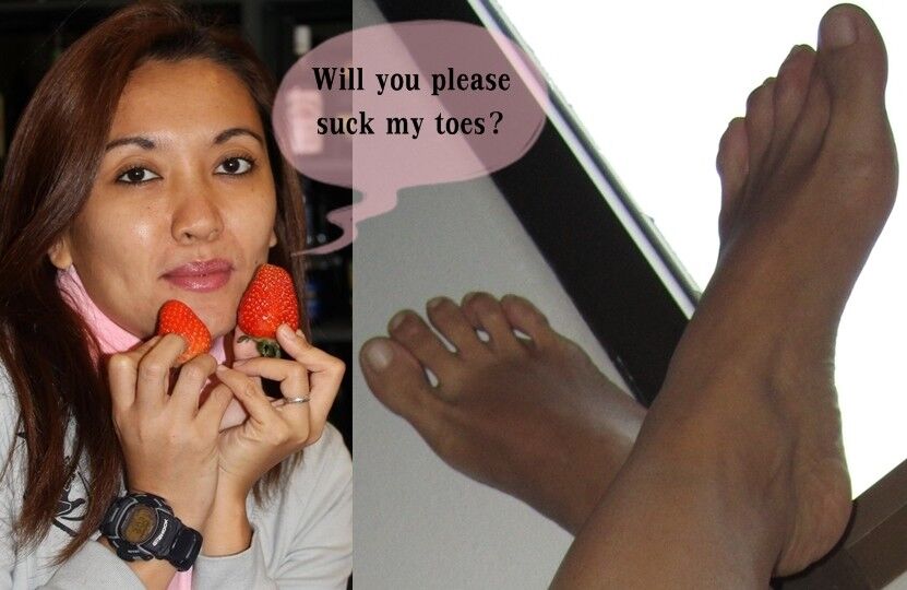 Free porn pics of Asian Milf Feet (Caption) 1 of 8 pics