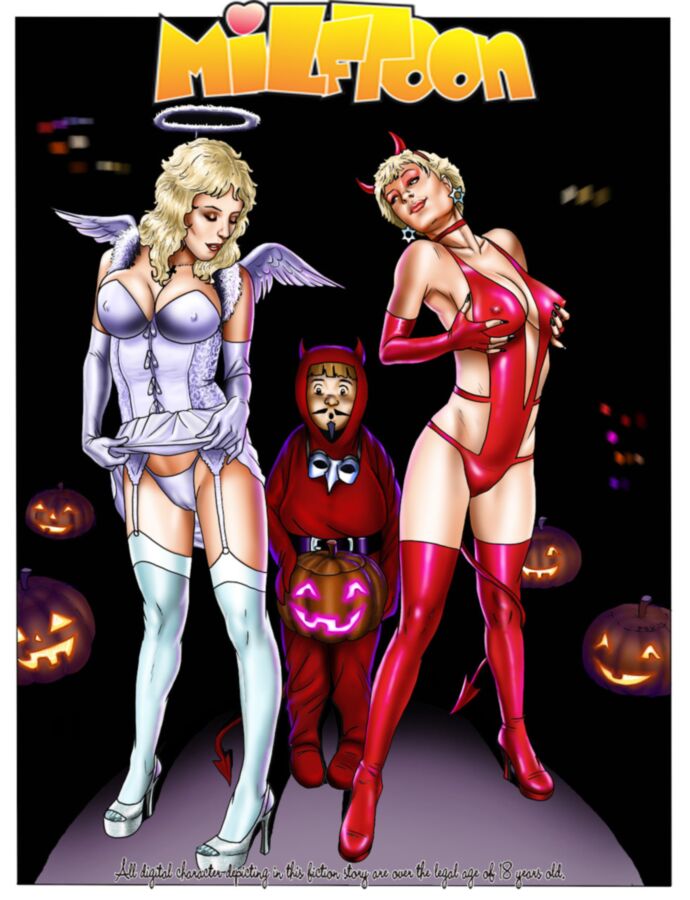 Free porn pics of Milftoon - Helloween (English) 1 of 25 pics