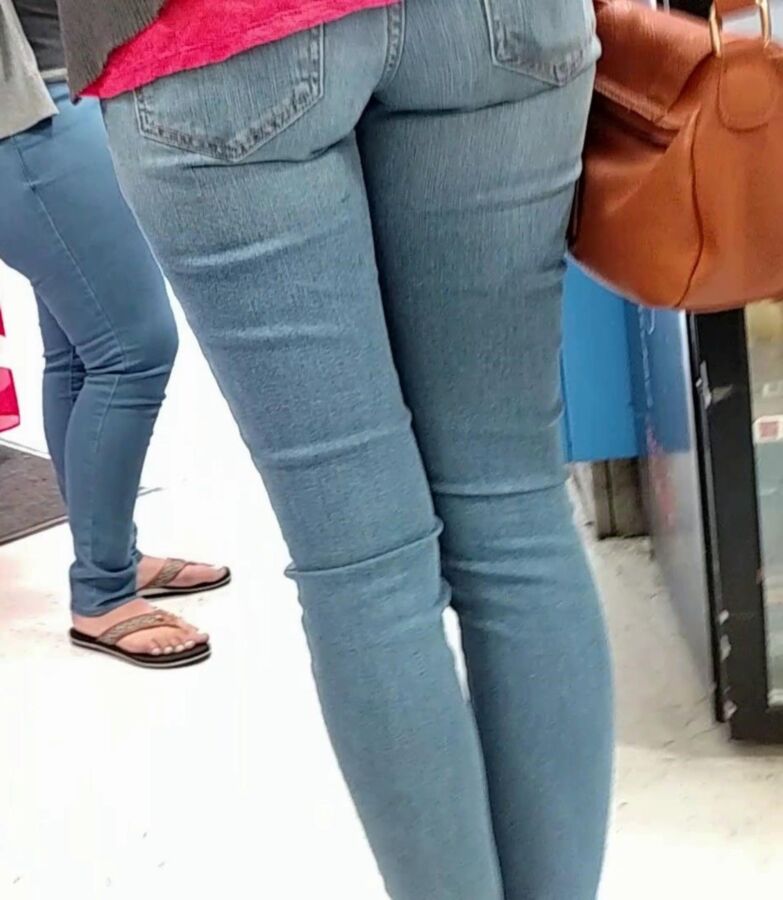 Free porn pics of Candid Teen in Jeans with tight ass 2 of 26 pics
