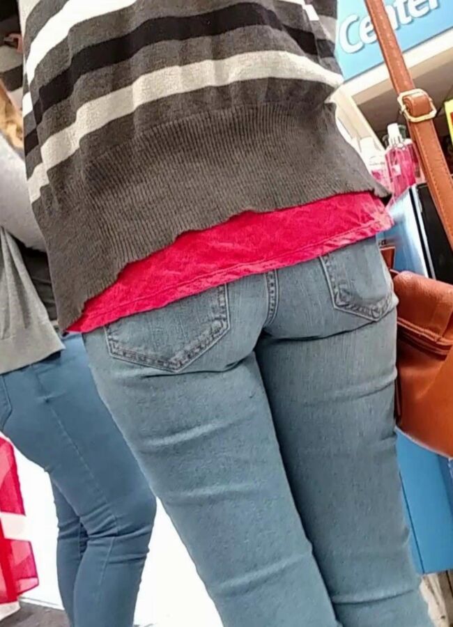 Free porn pics of Candid Teen in Jeans with tight ass 7 of 26 pics