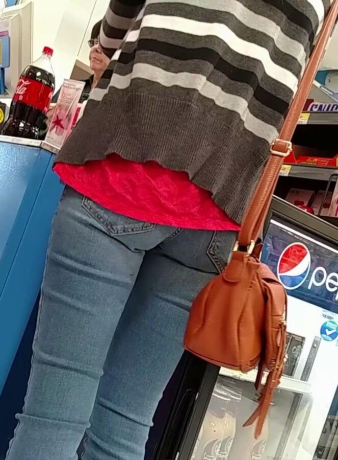 Free porn pics of Candid Teen in Jeans with tight ass 14 of 26 pics